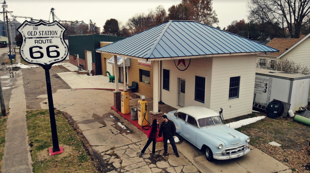 Illinois Route 66 Scenic Byway Williamsville IL