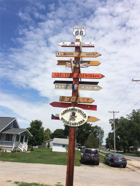 Route 66 International Sign
