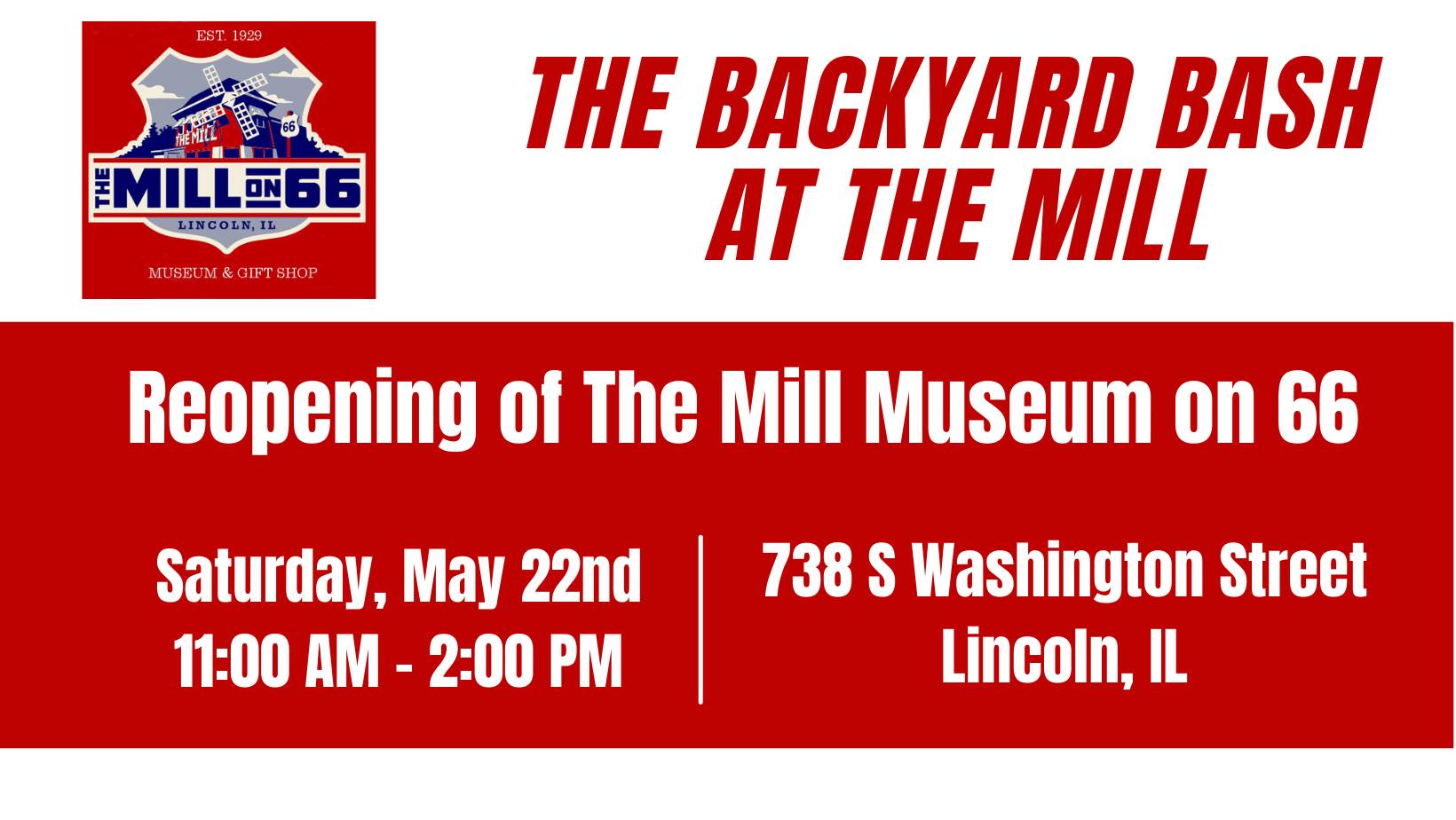 The Backyard Bash and Fundraiser at The Mill
