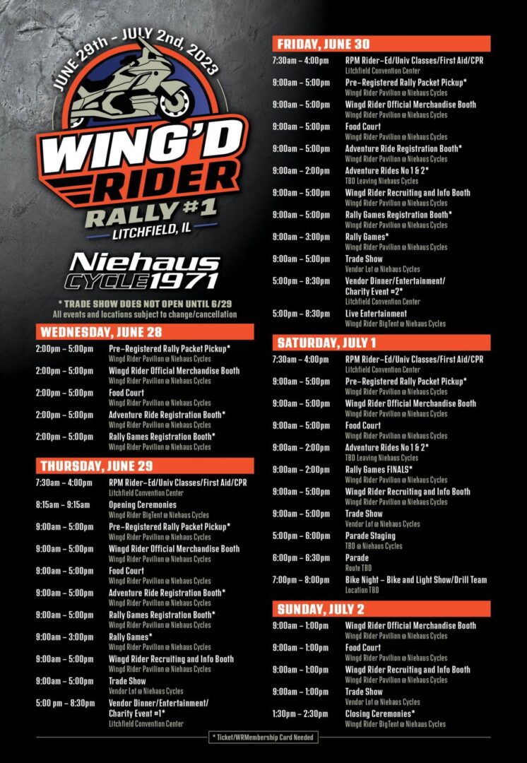 Wing'd Rider Rally