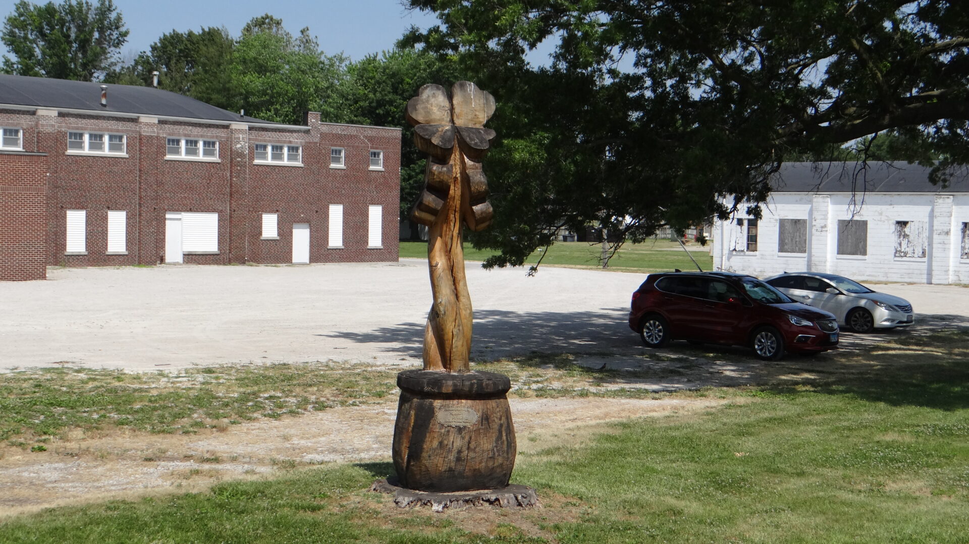 Statue & Community Building