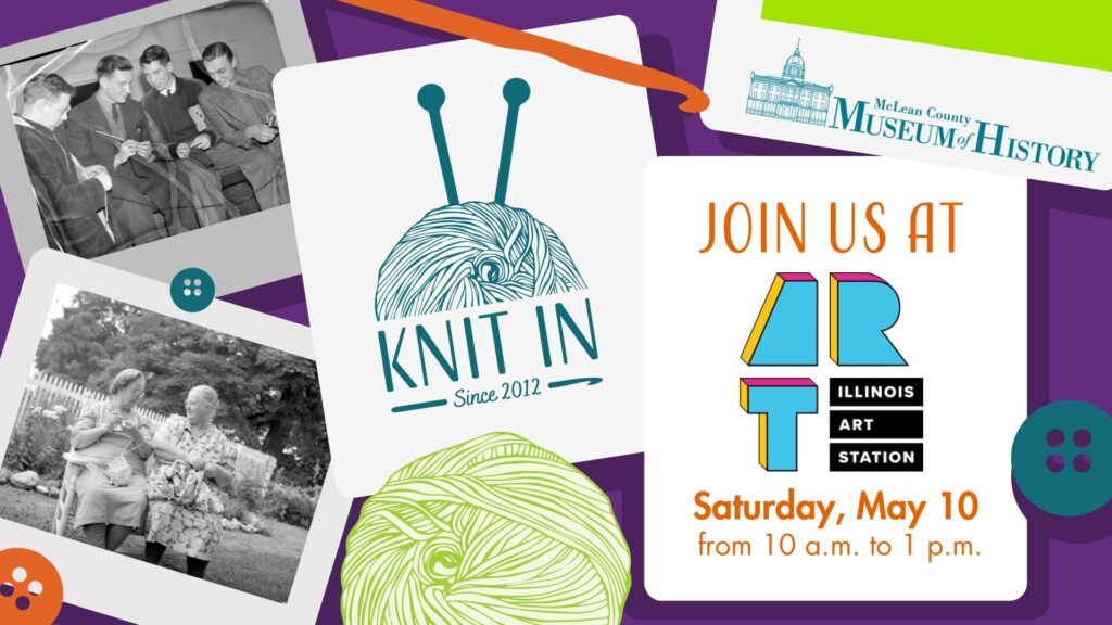Knit In at Illinois Art Station
