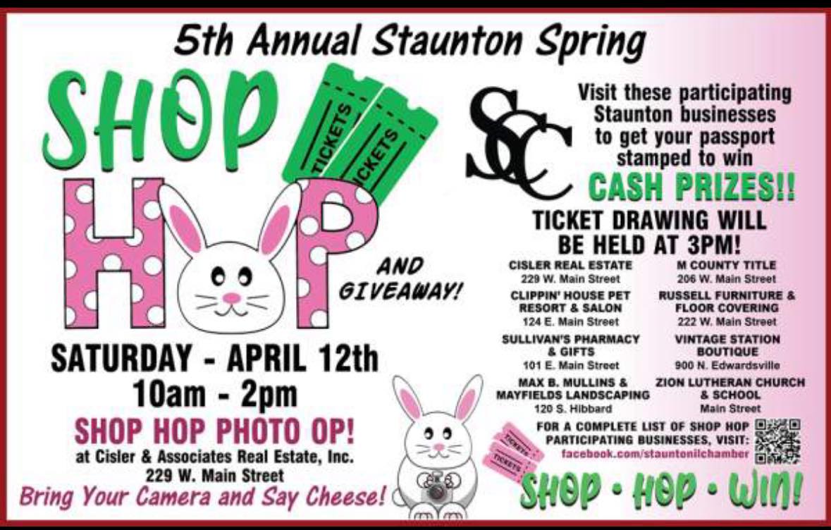 Staunton Spring Shop Hop