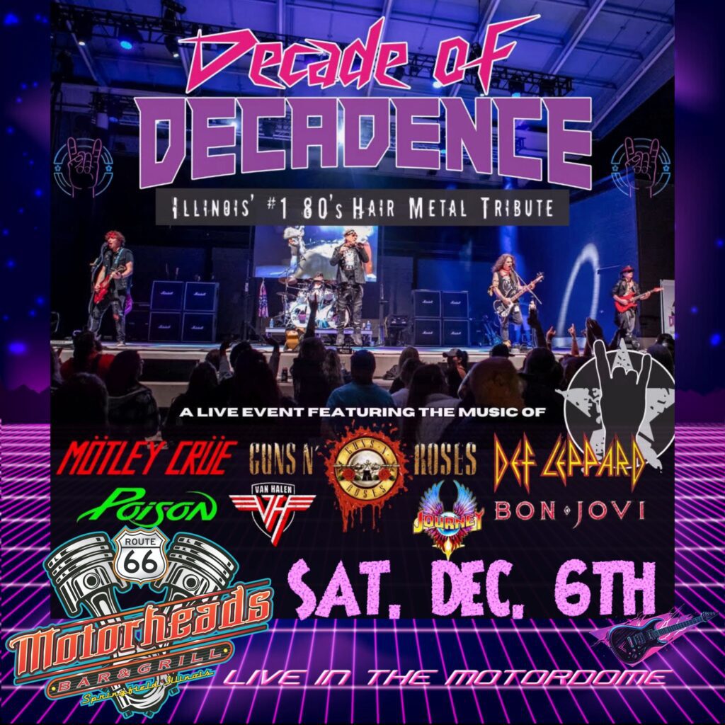 Decade of Decadence 80’s Hair Night