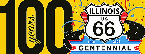 Official Illinois Route 66 Centennial Bumper Stickers Now Available Nationwide