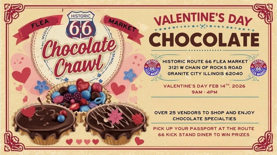 Route 66 Flea Market 1st Annual Chocolate Crawl