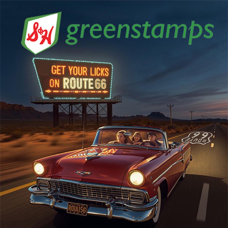 S&H Green Stamps Launches Official Route 66 Centennial Celebration Project