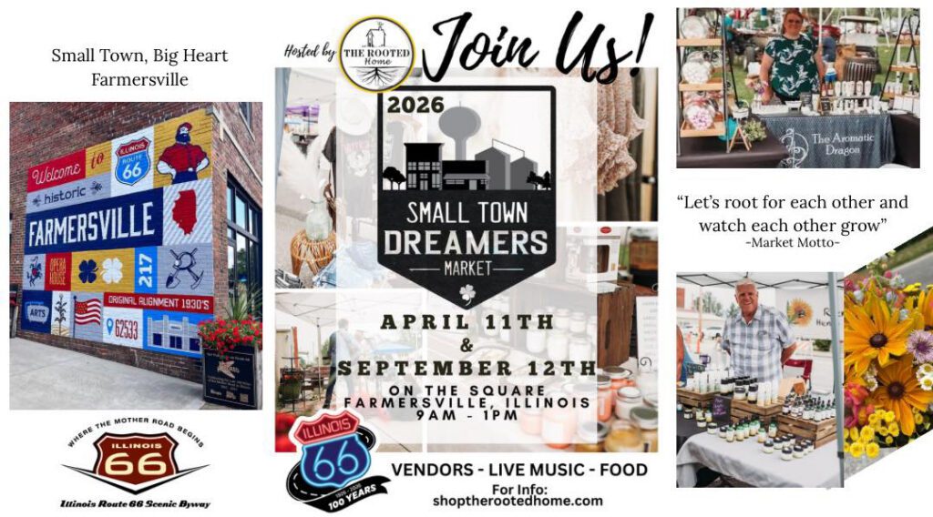 2026 Small Town Dreamers Market in Farmersville