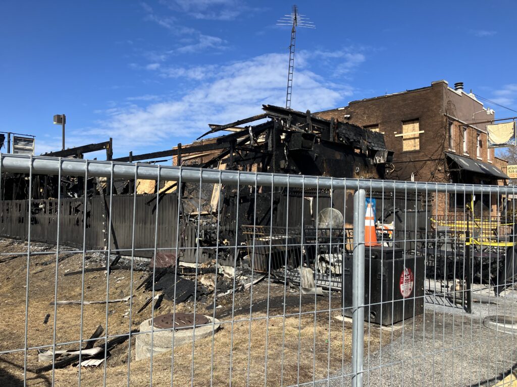 Curve Inn Fire Damage