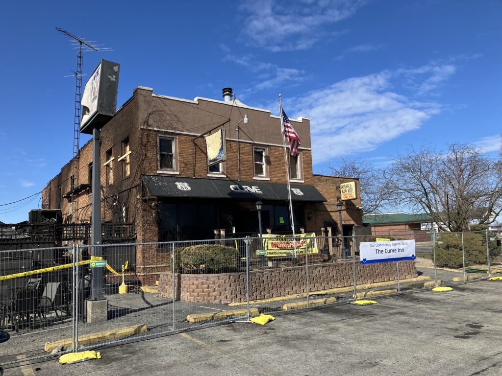 Curve Inn Fire Damage