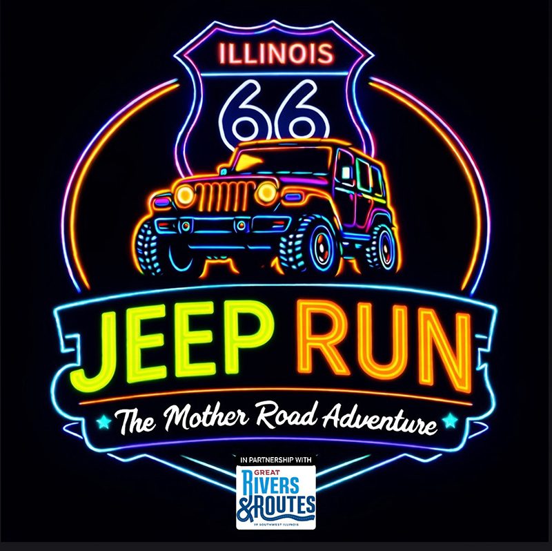 Illinois Route 66 Heritage Jeep Run