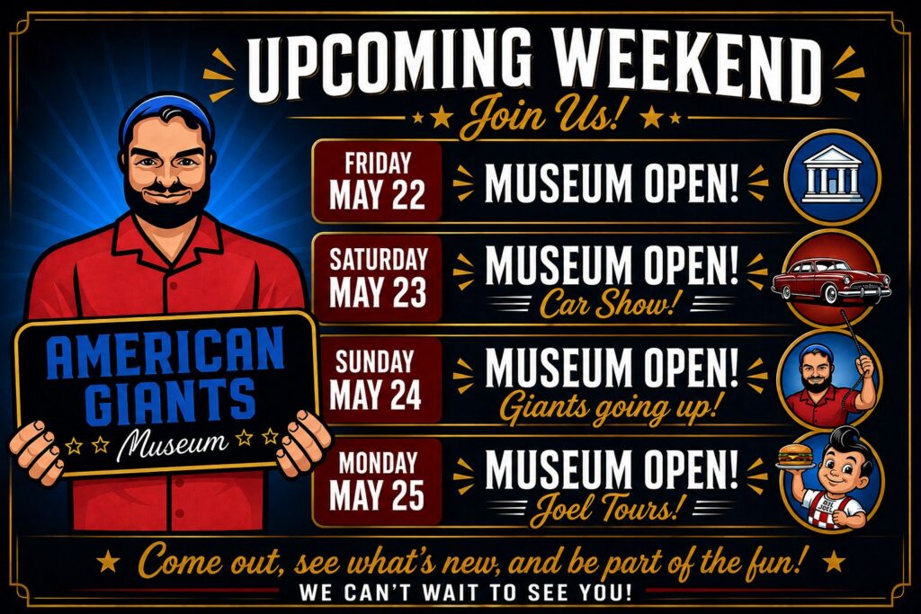 American Giants Museum Memorial Day Weekend