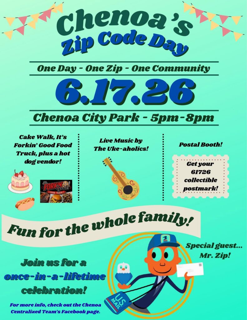 Chenoa Zip Code Day