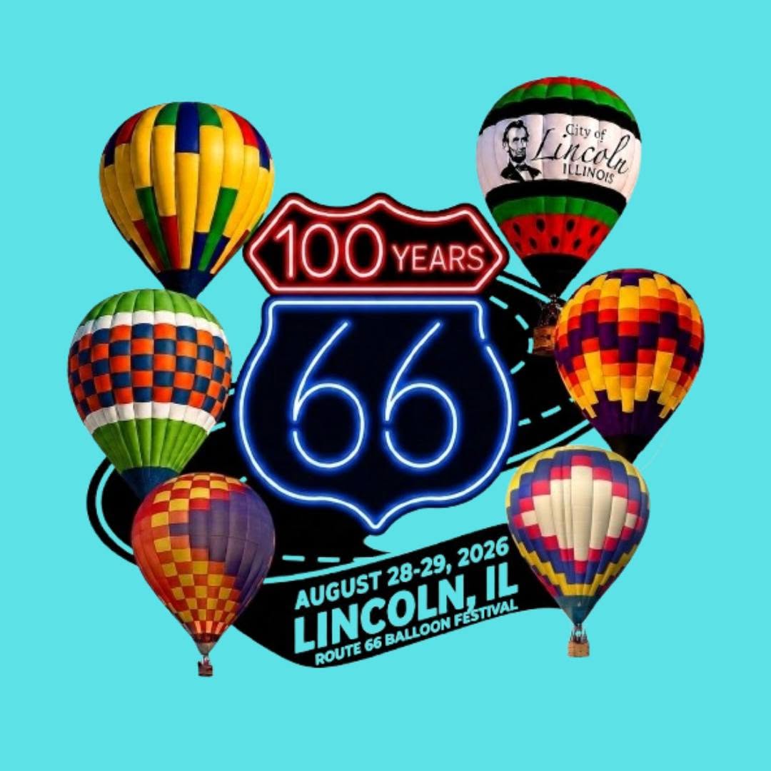 Lincoln, Illinois Balloons Over 66 Weekend 2026