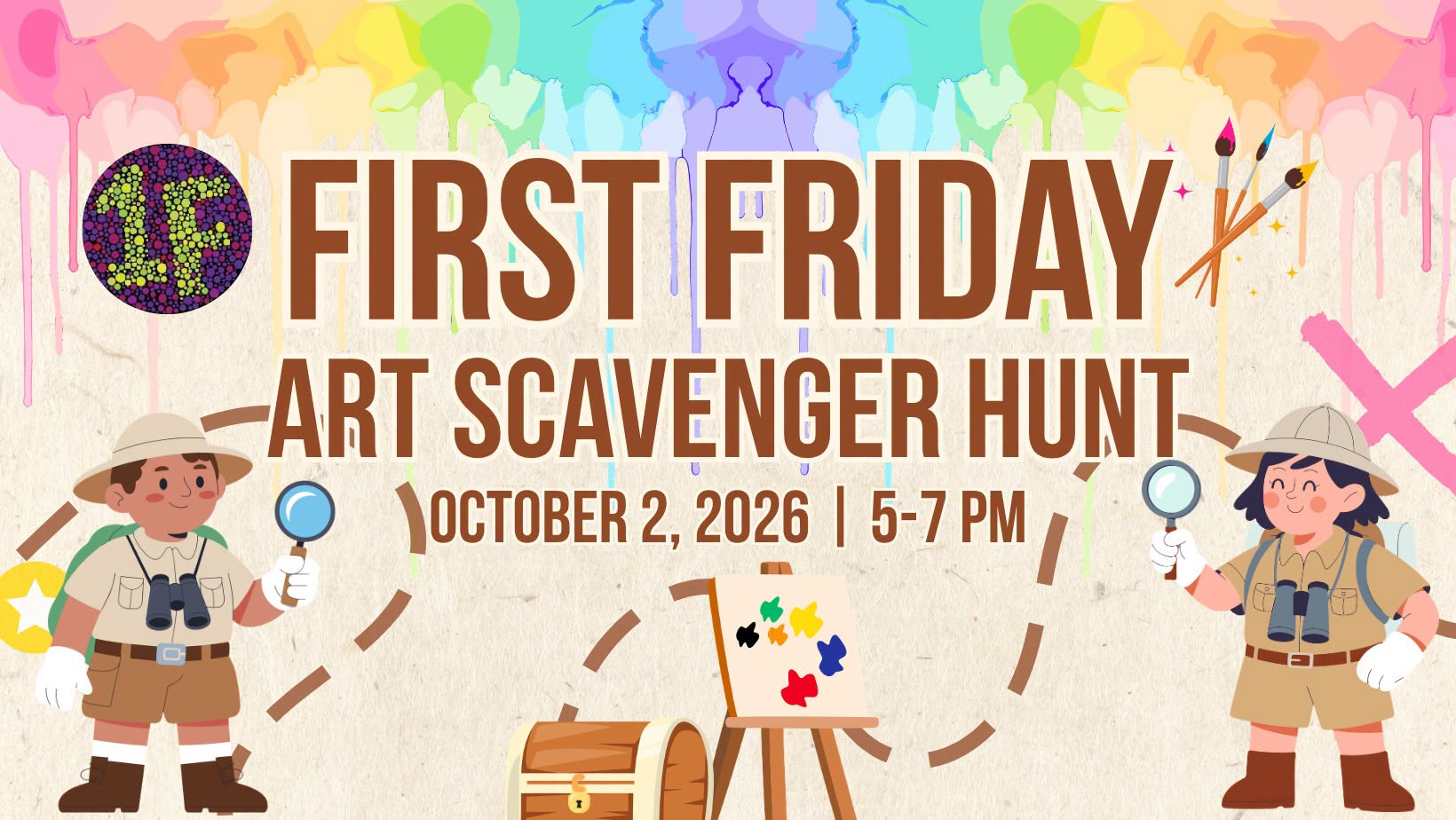 Children’s Art Scavenger Hunt