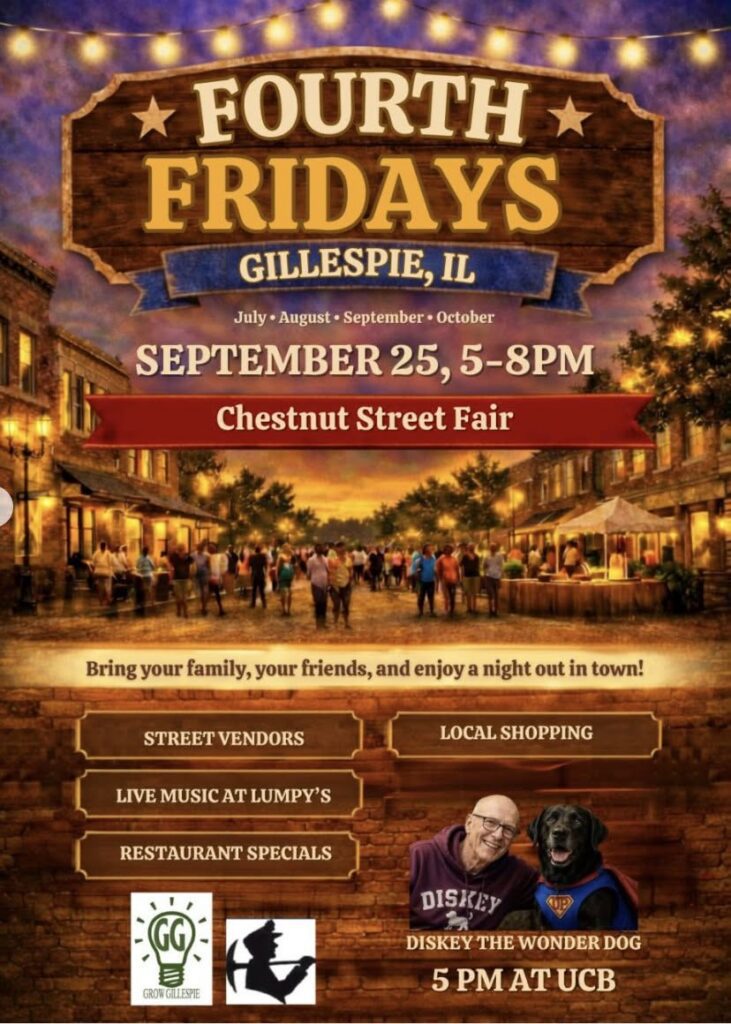 Gillespie Fourth Fridays