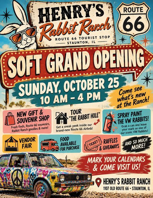 Henry's Rabbit Ranch Soft Grand Opening